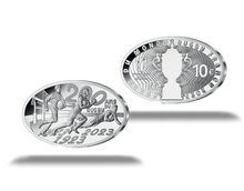 Monnaie ovale BE 10 Euros « Coupe du monde de Rugby » 2023